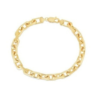 14k Yellow Gold French Cable Bracelet 8.25 Inch long 32.2 Grams