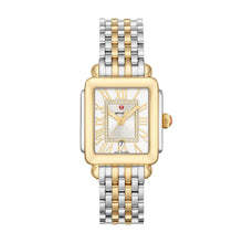 Load image into Gallery viewer, Michele Deco Madison Mid Two-Tone 18K Gold Plated Diamond Dial Watch
