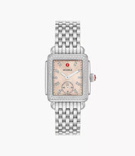 Load image into Gallery viewer, Michele Deco Mid Stainless Steel Diamond Watch
