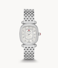 Load image into Gallery viewer, Michele Caber Isle Stainless Diamond Dial and Bezel Watch

