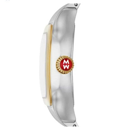 Michele Meggy 18k Gold Plated MOP Diamond Dial