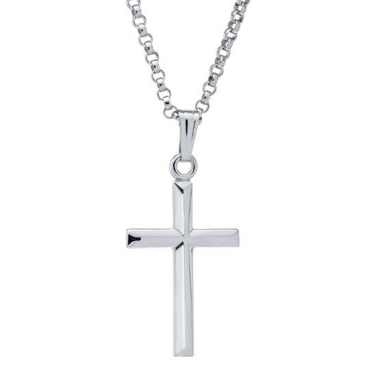 Sterling Silver Cross with Chain