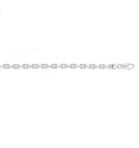 Sterling Silver 22 Inch 6MM Anchor Chain