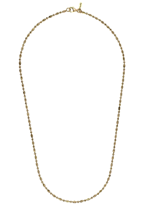 Sterling Silver Gold Plated Hamsa Design Necklace 16 Inches Long