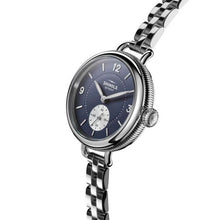 Load image into Gallery viewer, Shinola Birdy 34MM, Midnight Blue Dial, Coin Edge, Stainless Steel Bracelet
