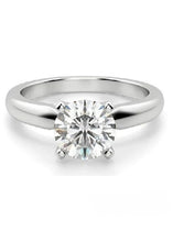 Load image into Gallery viewer, 14k White Gold 1.27 Ct, D, VS2 Lab Grown Diamond Ring
