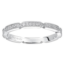 Load image into Gallery viewer, 14k White Gold 0.25 Carat Diamond Band
