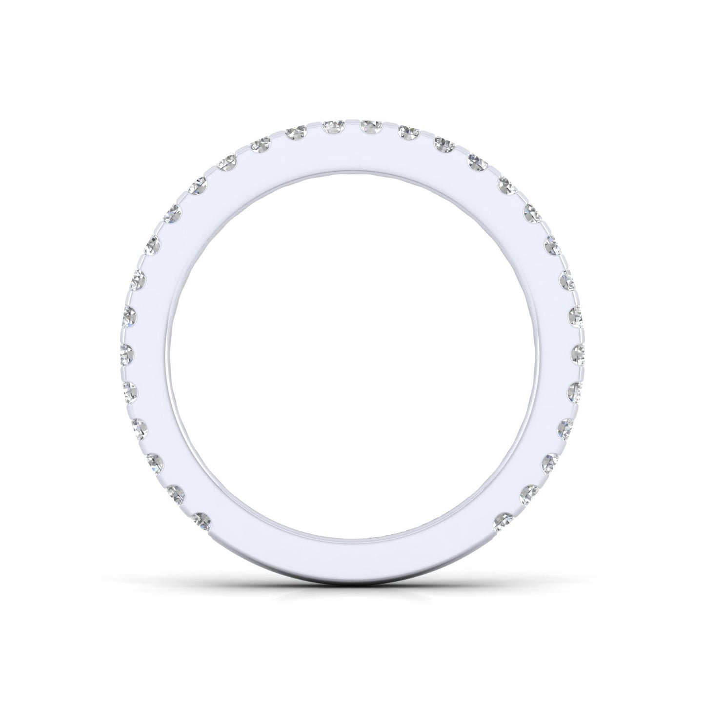 Gabriel White Gold 0.30 Ct Diamond Band