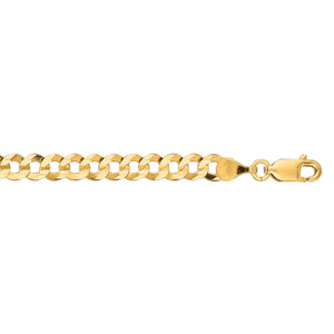 14K Gold 4.7mm 13.3 Grams Comfort Curb Chain 22 Inch