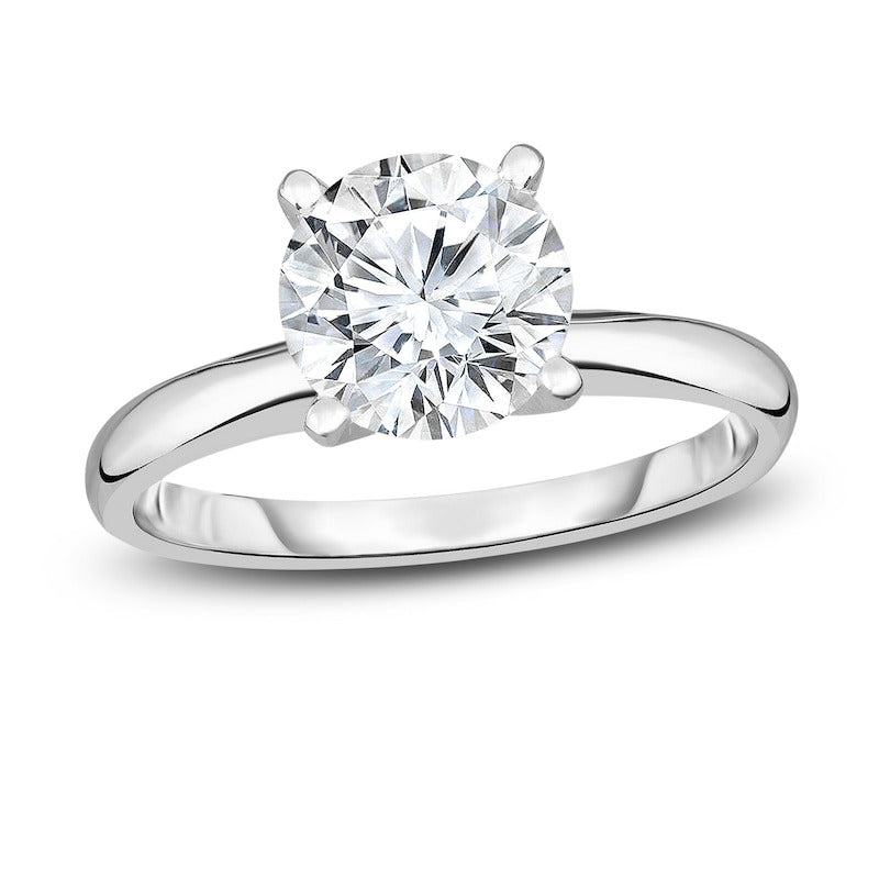 Platinum 1.51Ct D SI1 Diamond GIA Certified Solitaire Engagement Ring