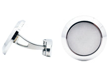 Load image into Gallery viewer, Men&#39;s Circular Stainless Steel Cuff Links
