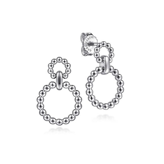 Gabriel Sterling Silver Bujukan Drop Earring