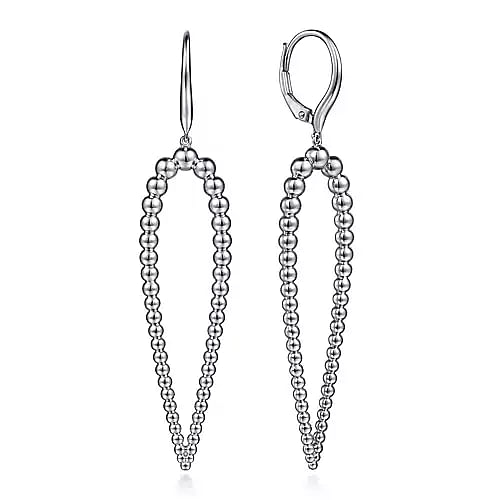 Gabriel Sterling Silver Bujukan Drop Earrings