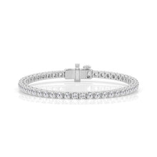 Load image into Gallery viewer, 14K White Gold 3.10Ct Lab Grown 67 Diamond Bracelet
