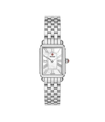 Michele Deco Park Stainless Steel Watch
