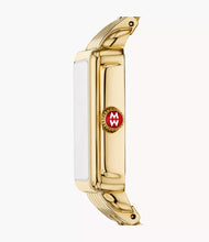 Load image into Gallery viewer, Michele Deco Park 18K Gold-Plated Watch
