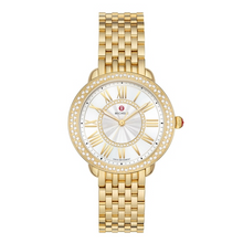 Load image into Gallery viewer, Michele Serein Diamond Dial and Bezel 18K Gold Plated
