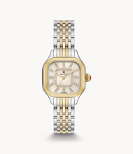 Load image into Gallery viewer, Michele Meggie Two-Tone 18K Gold-Plated Diamond Dial Watch
