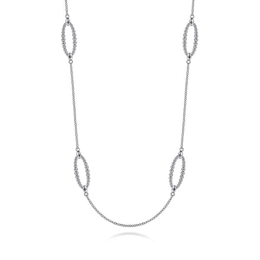 Sterling Silver Bujukan Station Necklace