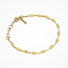 Load image into Gallery viewer, Sterling Silver Bracelet 7.25 Inch Long, available Gold Plated and Rhodium Plated
