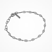 Load image into Gallery viewer, Sterling Silver Bracelet 7.25 Inch Long, available Gold Plated and Rhodium Plated
