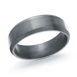 7MM Grey Tantalum band, size 10.0
