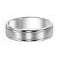 Load image into Gallery viewer, 14K White Gold 8mm wide Satin finish Band, size 10
