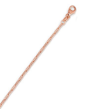 Load image into Gallery viewer, 14K Gold 2.1mm Paperclip Chain with Lobster Lock, Available in White, Rose and Yellow
