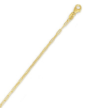 Load image into Gallery viewer, 14K Gold 3.3mm Paperclip Chain with Lobster Lock, Available in Yellow
