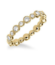 Load image into Gallery viewer, 14k Gold 0.90Ct Diamond Eternity Band, Available in White and Yellow Gold
