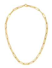 Load image into Gallery viewer, 14K Gold 3.3mm Paperclip Chain with Lobster Lock, Available in Yellow
