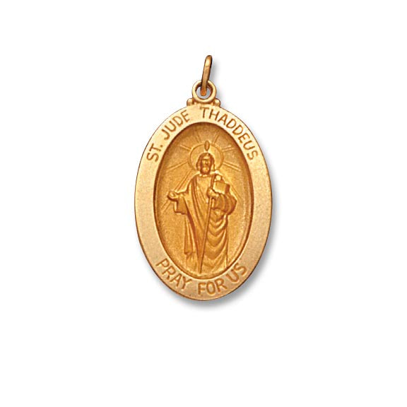 Saint jude hot sale medallion gold