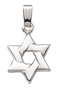 Sterling Silver Star of David Charm