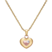 Load image into Gallery viewer, Gabriel 14k Yellow Gold Heart Pendant
