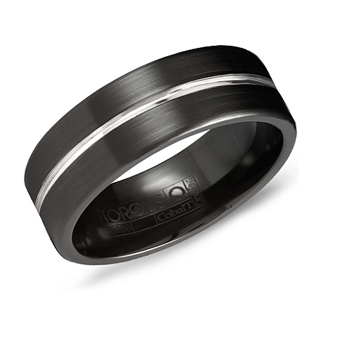 Cobalt 7mm Wedding Band, Size 10.0