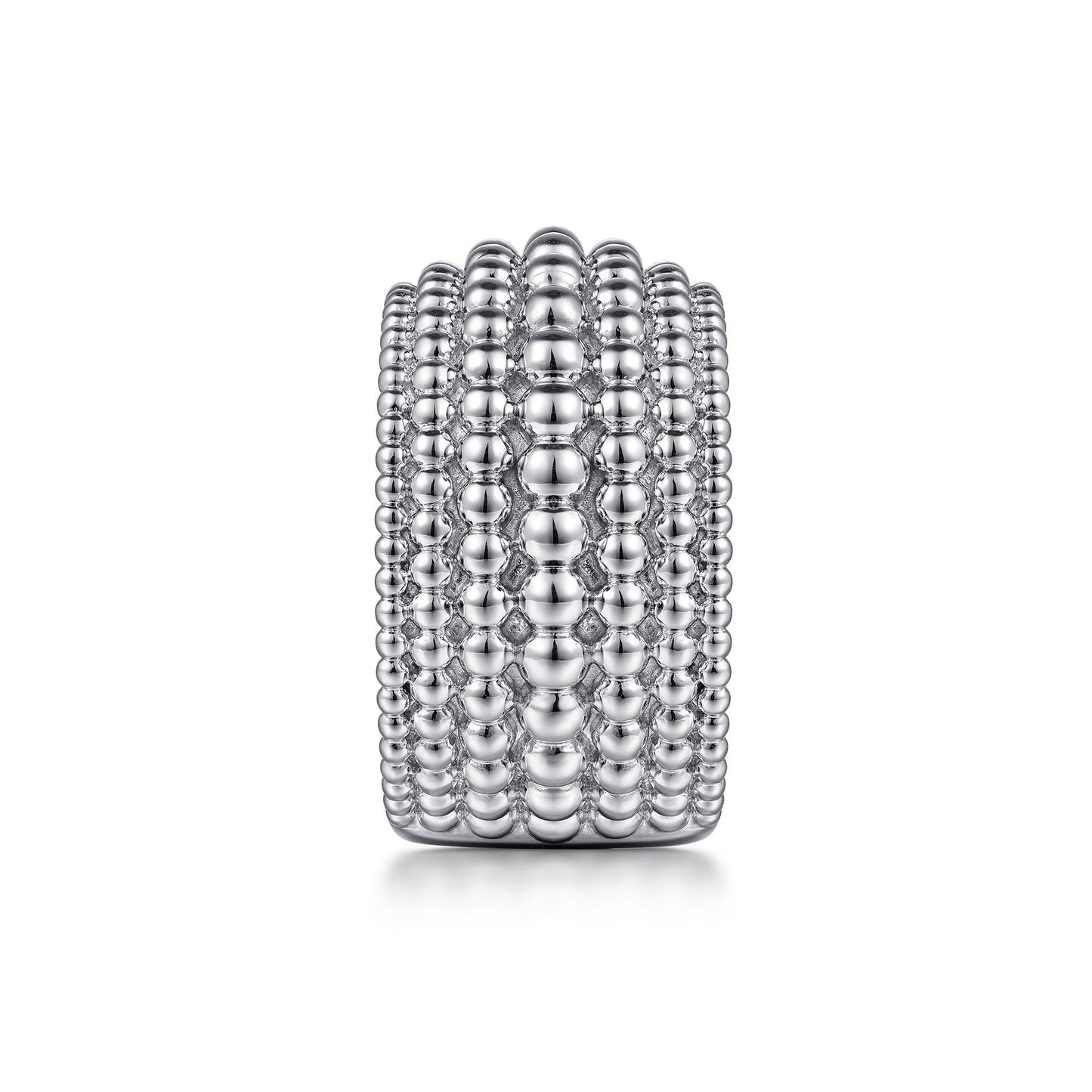 Gabriel Sterling Silver Wide Bujukan Ring