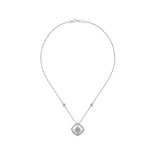 Load image into Gallery viewer, Gabriel Sterling Silver 0.13 Ct Diamond Pendant
