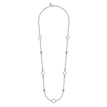 Load image into Gallery viewer, Gabriel Sterling Silver Round Beads Bujukan Necklace
