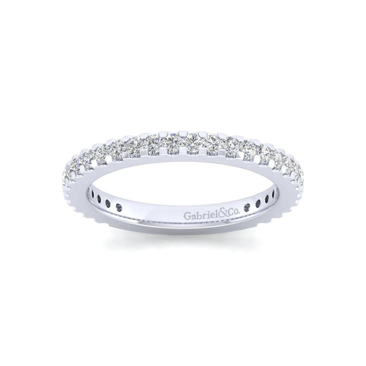 Gabriel White Gold 0.30 Ct Diamond Band
