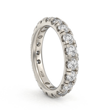 Load image into Gallery viewer, 14k White Gold 1.18Ct Diamond Eternity Band

