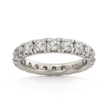 Load image into Gallery viewer, 14k White Gold 1.63Ct Diamond Eternity Band
