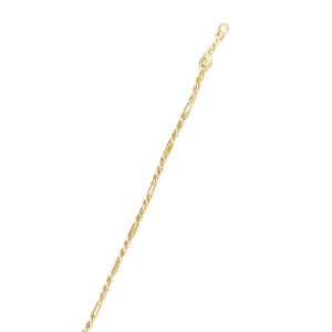 14k Yellow Gold 22 Inch Figarope Chain